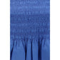 Ganni Blue Cotton Blouse