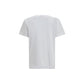 Ganni White Cotton T-Shirt