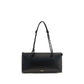 Jil Sander Black Calf Leather Bos Taurus Shoulder Bag