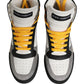 Dolce & Gabbana Multicolor Leather High Top Sneakers Shoes