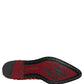 Dolce & Gabbana Red Embellished Chelsea Ankle Boots Shoes