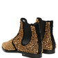 Dolce & Gabbana Gold Embellished Chelsea Ankle Boots Shoes