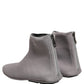 Dolce & Gabbana Gray Stretch Mesh Men Ankle Boots Shoes