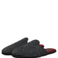 Dolce & Gabbana Black Floral Brocade Slides Slippers Shoes