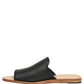 Dolce & Gabbana Brown Leather Slides Sandals Flats Men Shoes