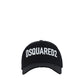 Dsquared² Black Cotton Cap (Baseball Hat)