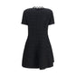 Valentino Black Cotton Casual Dress
