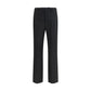 Valentino Black Wool Oves Aries Dress Pants