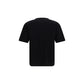 Valentino Black Cotton T-Shirt
