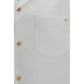 Valentino White Cotton Shortsleeve Shirt