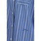 Ganni Blue Cotton Pattern Shirt