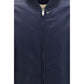 Valentino Blue Polyamide Bomber