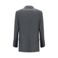 Valentino Gray Wool Oves Aries Jacket