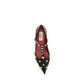 Valentino Garavani Black Goatskin Ballet Flats