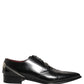 Dolce & Gabbana Black Leather Men Derby Dress Formal Shoes