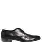 Dolce & Gabbana Dress Black Leather Lace Up Derby Shoes