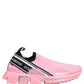 Dolce & Gabbana Pink Slip On Low Top Sorrento Sneakers Shoes