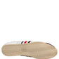 Dolce & Gabbana Black White Leather Suede Low Top Sneakers Shoes