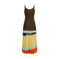 Fendi Multicolor Viscose Casual Dress