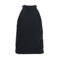 Balmain Black Wool Oves Aries Sleeveles T-Shirt