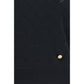 Balmain Black Wool Oves Aries Sleeveles T-Shirt