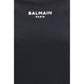 Balmain Black Cotton T-Shirt
