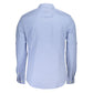 Tommy Hilfiger Azure Cotton Men's Shirt