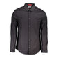 Tommy Hilfiger Black Cotton Men's Shirt