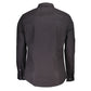 Tommy Hilfiger Black Cotton Men's Shirt
