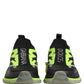 Dolce & Gabbana Black Green Sorrento Low Top Sneakers Shoes