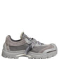Dolce & Gabbana Gray Airmaster Panelled Low Top Men Sneakers Shoes