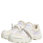 Dolce & Gabbana White Airmaster Panelled Low Top Men Sneakers Shoes