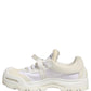 Dolce & Gabbana White Airmaster Panelled Low Top Men Sneakers Shoes