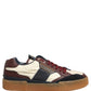 Dolce & Gabbana Multicolor Leather MIAMI Low Top Men Sneakers Shoes