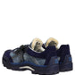 Dolce & Gabbana Blue Airmaster Panelled Low Top Denim Sneakers Shoes