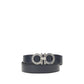 Ferragamo Blue Calf Leather Bos Taurus Belt