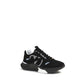Valentino Garavani Black Polyester Athletic Sneakers