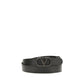 Valentino Garavani Black Calf Leather Bos Taurus Regular Belt