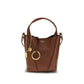 Chloé Brown Calf Leather Bos Taurus Shoulder Bag
