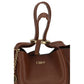 Chloé Brown Calf Leather Bos Taurus Shoulder Bag