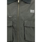 Miu Miu Bicolor Polyester Shell Jacket