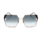 Philipp Plein Gold Metal Sunglasses