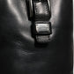 Dolce & Gabbana Black Leather Buckle Detail Mid Calf Boots Shoes