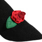 Dolce & Gabbana Black Stiletto Heels Mid Calf Boots Shoes