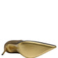 Dolce & Gabbana Gold Nylon Socks Knee High Boots Pumps Shoes