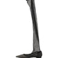Dolce & Gabbana Black Over The Knee Tulle Flats Boots Shoes