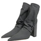 Dolce & Gabbana Gray Stretch Socks Heels Ankle Boots Shoes