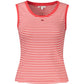 Tommy Hilfiger Red Cotton Women's Tank Top