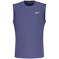 Nike Blue Polyester Men's Tank