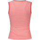 Tommy Hilfiger Red Cotton Women's Tank Top